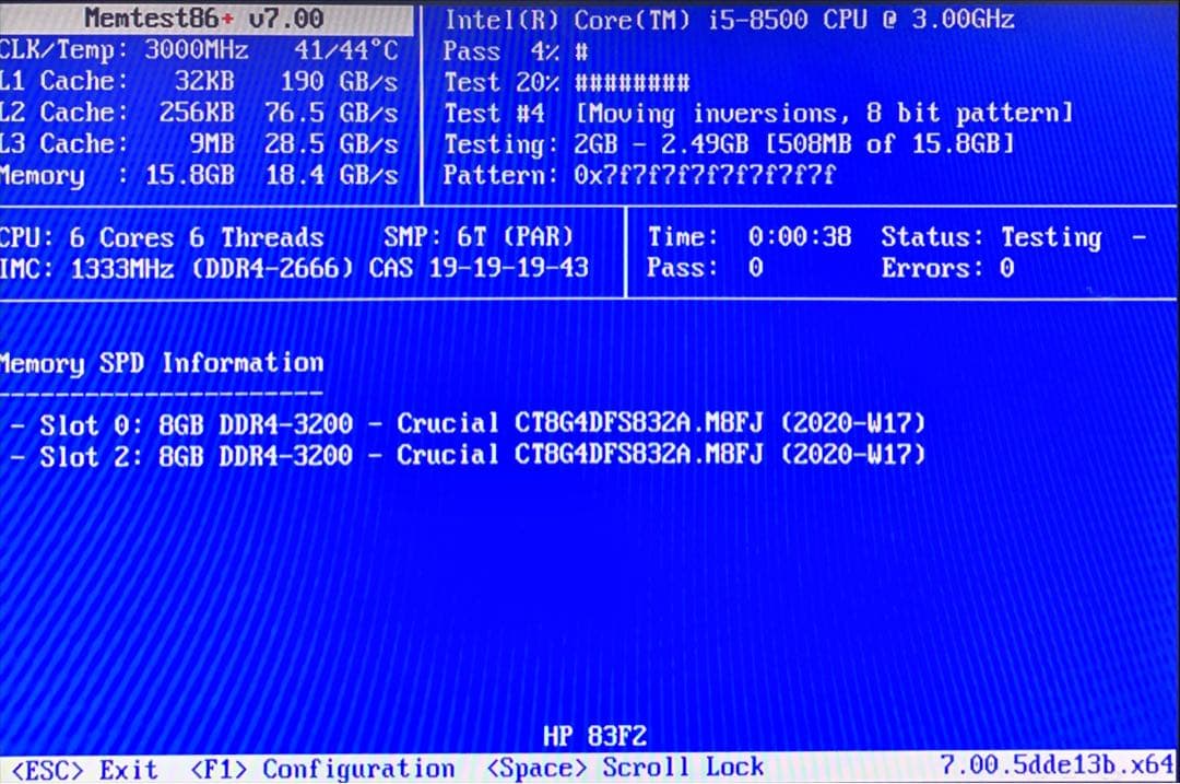 メモリー crucial DDR4-3200 16GB Kit