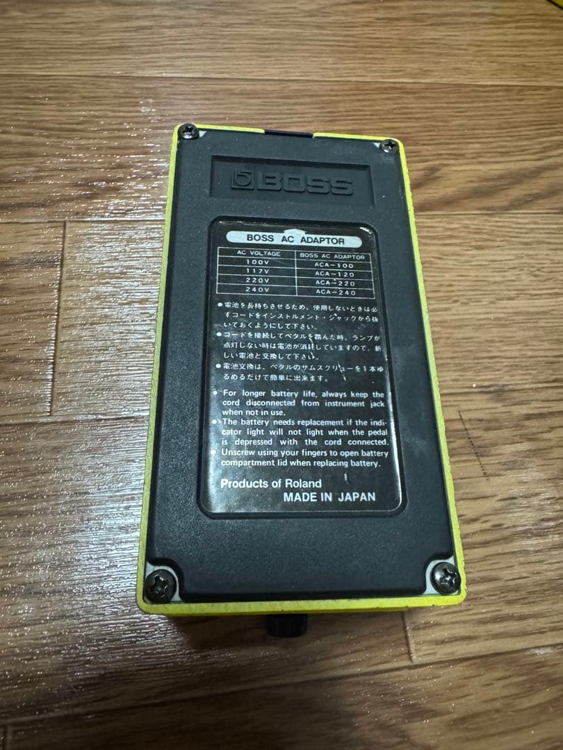 ギター BOSS OD-2 Turbo Over Drive 772600 JAPAN