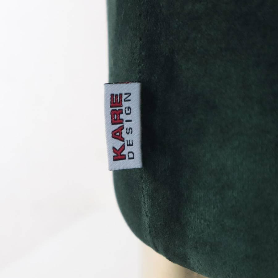 値下ドイツ KARE カレ チェリー ダークグリーンブラス O35cm スツール