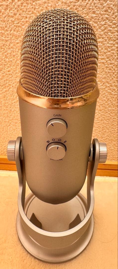 Blue Yeti シルバー コンデンサーマイク
