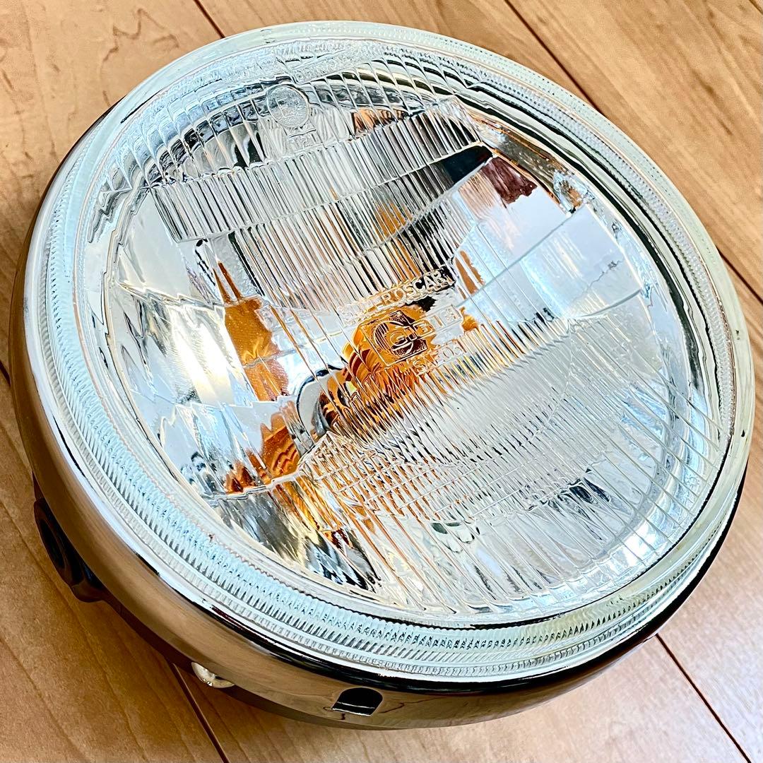 当時物 シビエ 凹み ヘッドライト 極美品 CIBIE マーシャル