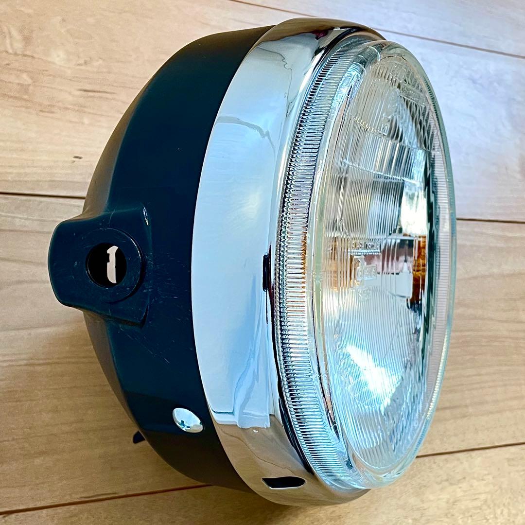 当時物 シビエ 凹み ヘッドライト 極美品 CIBIE マーシャル