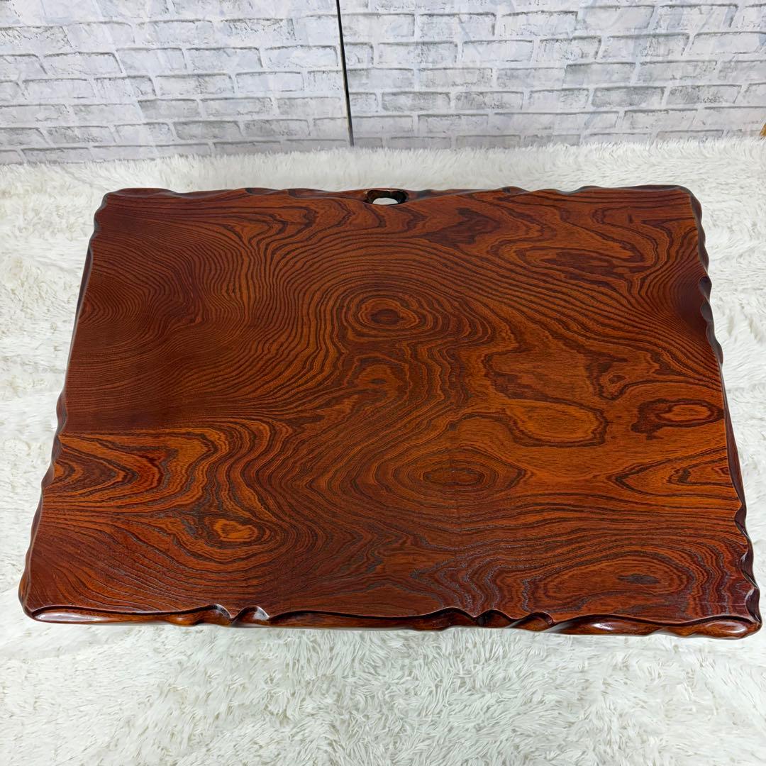 座卓 ローテーブル 木製 長方形 家具 和風 ダークブラウン 折りたたみ