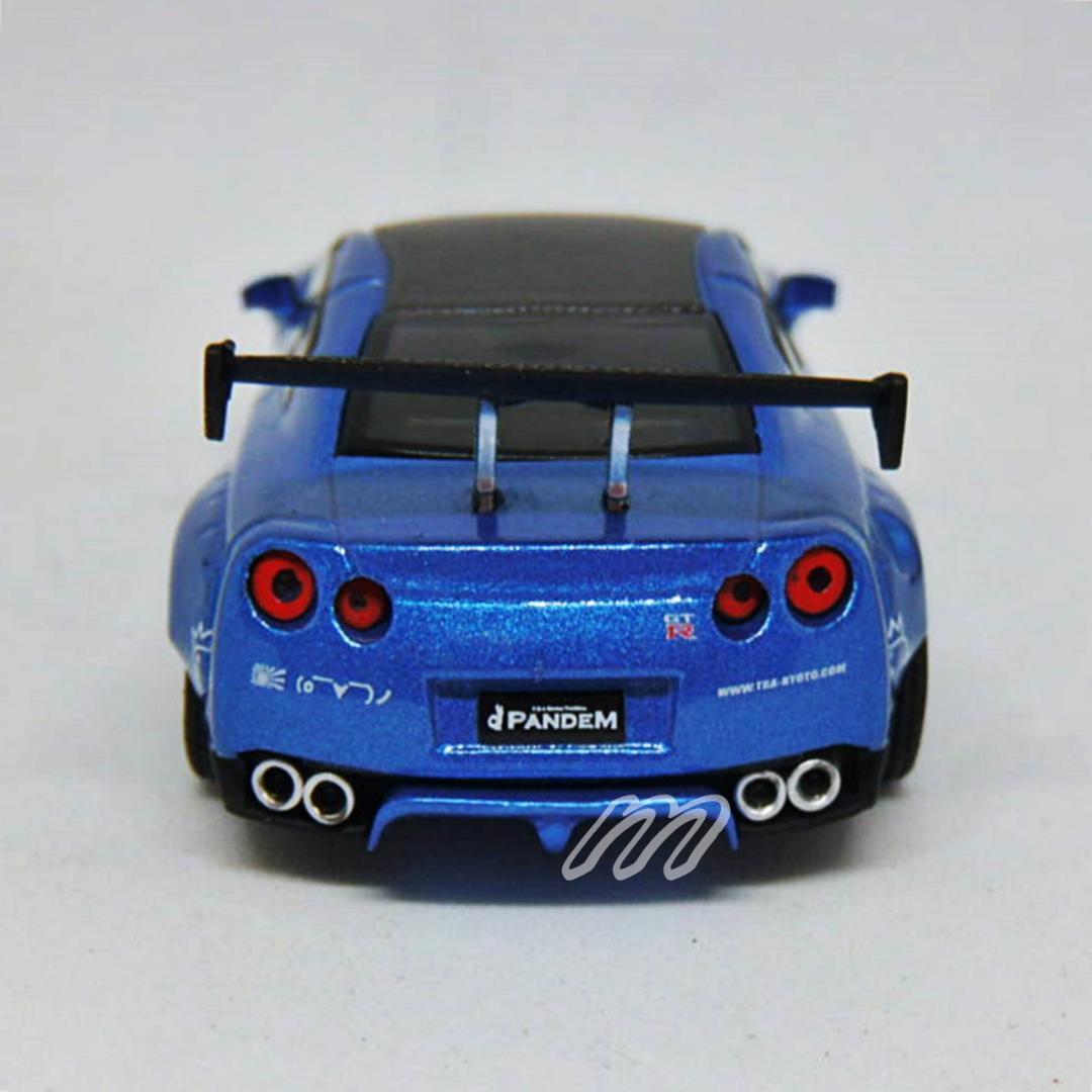 トイザらス限定 MINI GT Pandem GT-R R35 メタリックブルー