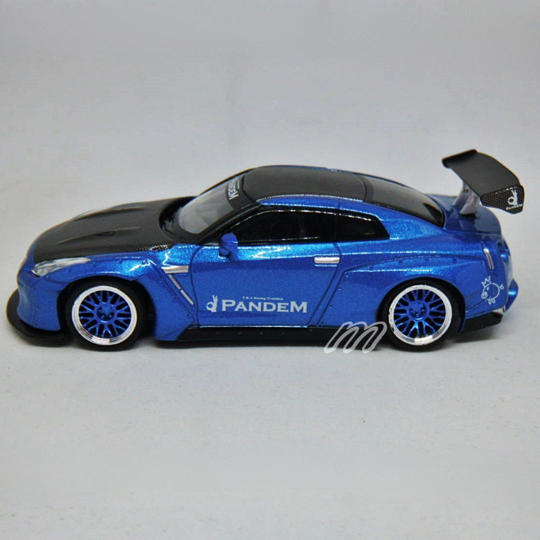 トイザらス限定 MINI GT Pandem GT-R R35 メタリックブルー