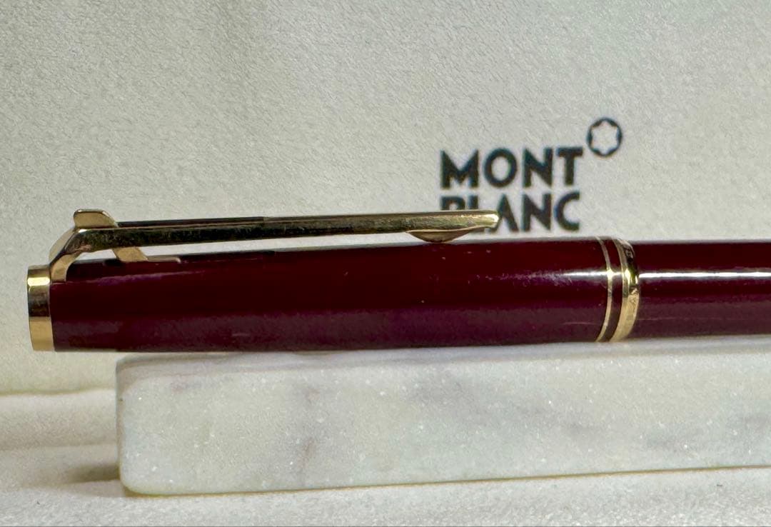 【極美品】モンブラン No 380 ハンマートリガー・ボールペン ボルドー