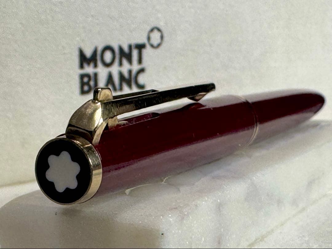 【極美品】モンブラン No 380 ハンマートリガー・ボールペン ボルドー