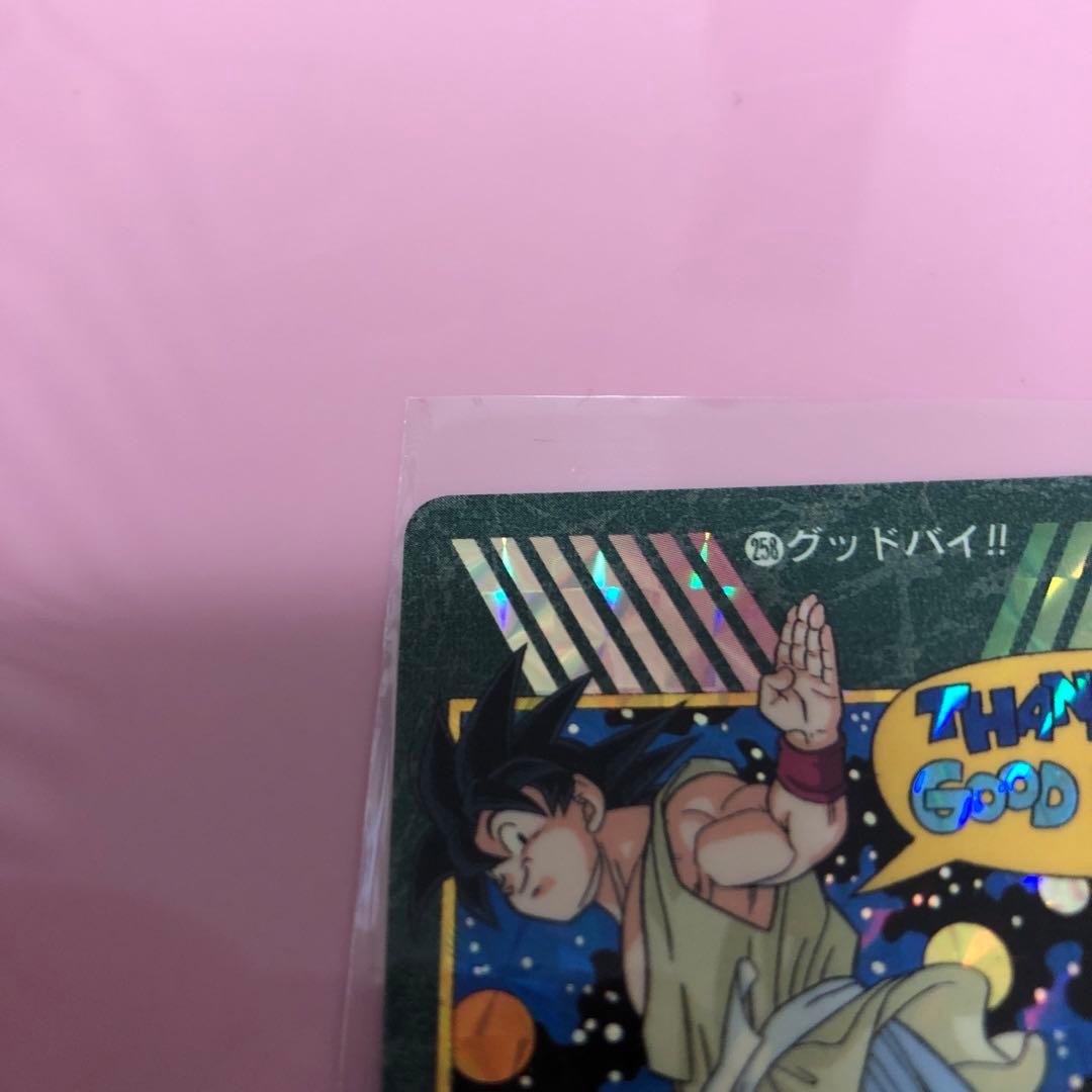 ドラゴンボール　カードダス　ビジュアルアドベンチャー　No.258　グッドバイ