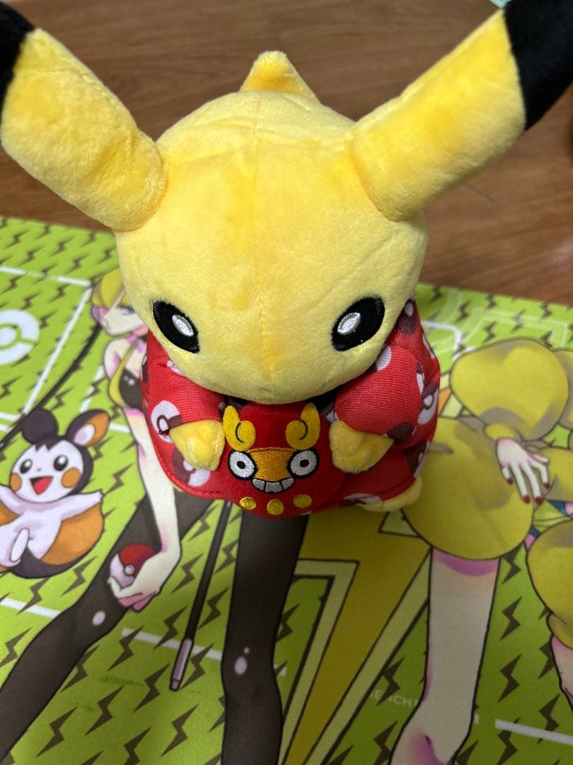 ポケモン　ぬいぐるみ　マンスリーピカチュウ　ダルマッカ