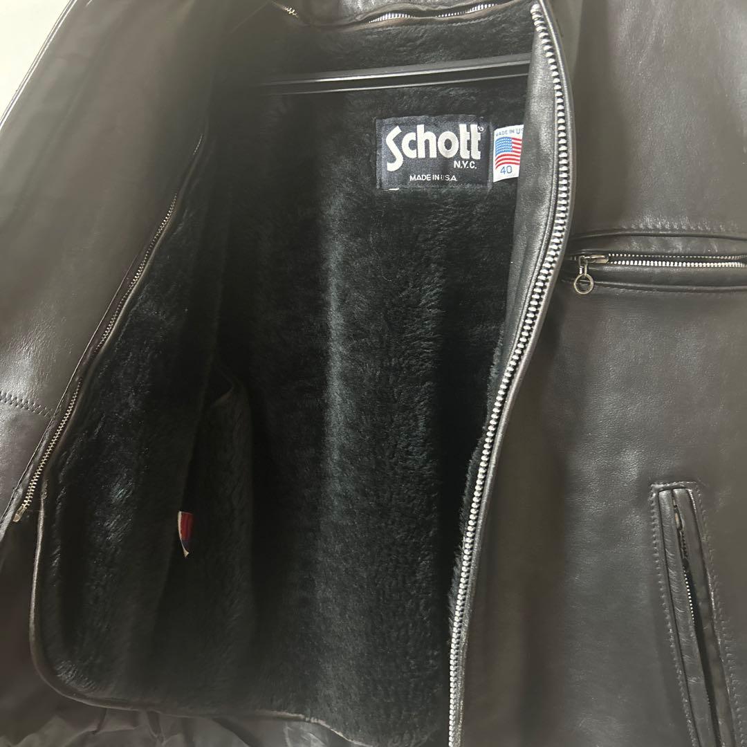 ゆうき【ショットUSA LINE 641 シングルライダースジャケット】