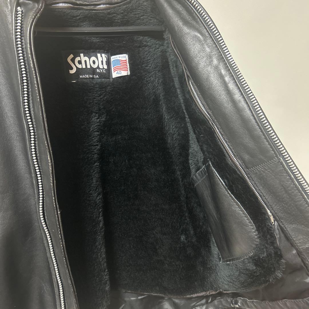 ゆうき【ショットUSA LINE 641 シングルライダースジャケット】