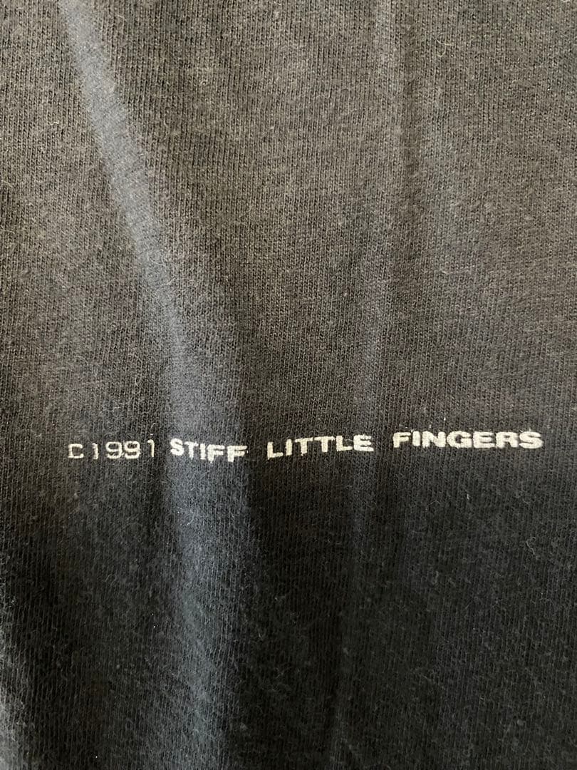 90s ヴィンテージ　STIFF LITTLE FINGERS 来日記念Tシャツ
