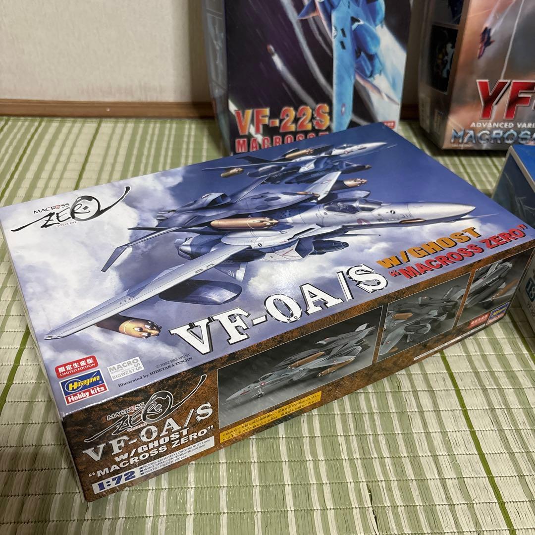 プラモデル　マクロス　ゼロ　7 プラス　飛行機　戦闘機　　アニメ　漫画　ハセガワ