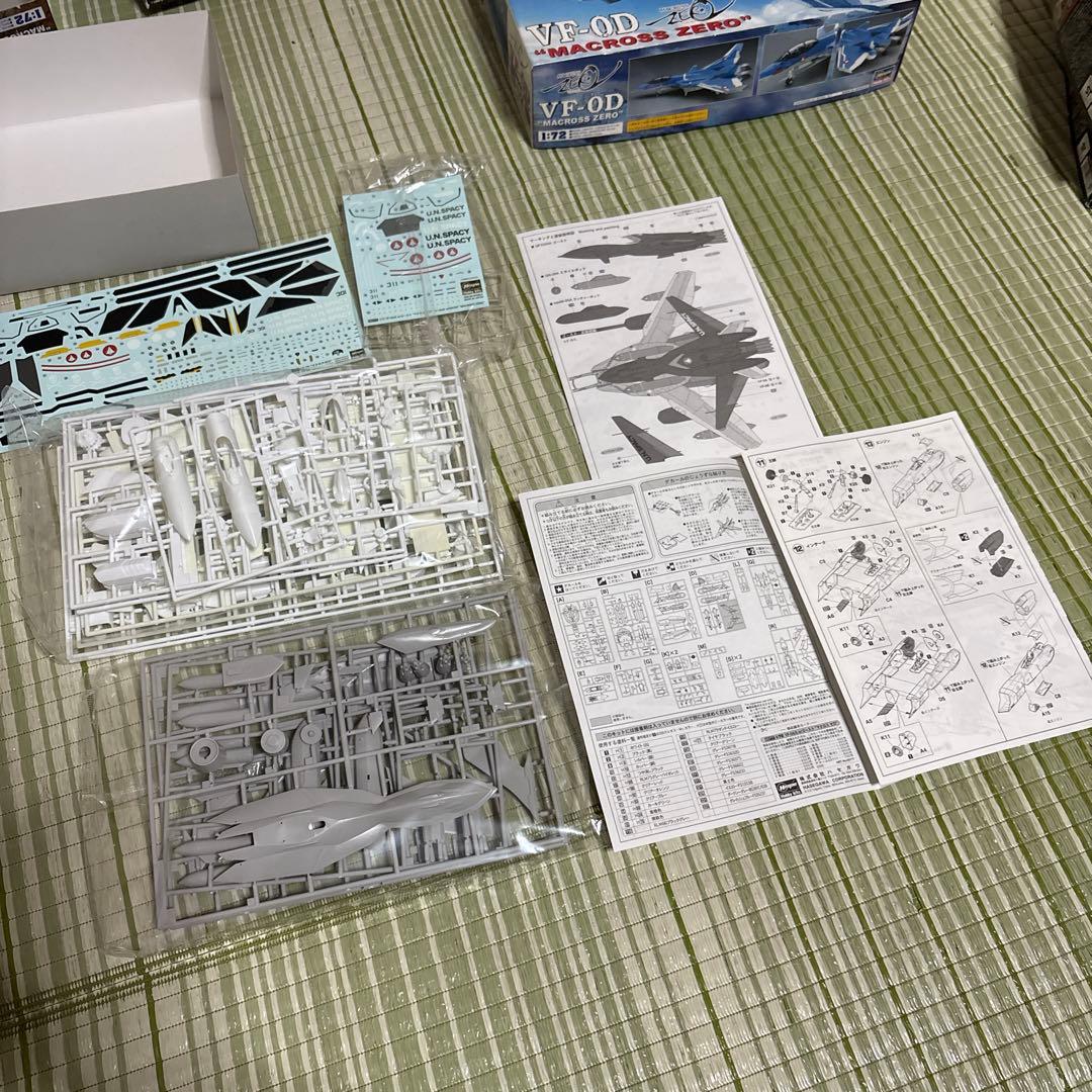プラモデル　マクロス　ゼロ　7 プラス　飛行機　戦闘機　　アニメ　漫画　ハセガワ