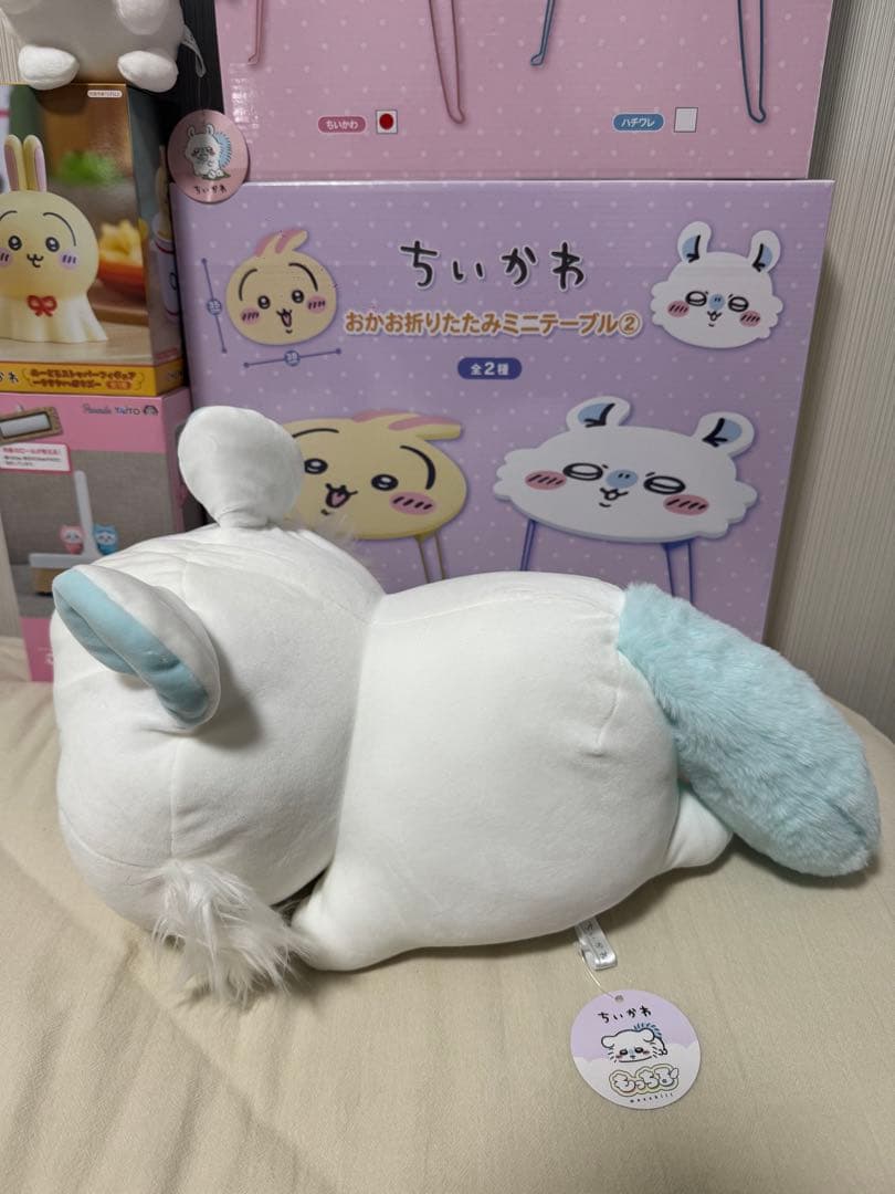【バラ売り可】ちいかわ ぬいぐるみ、テーブル、ヌードルストッパー、ころころセット