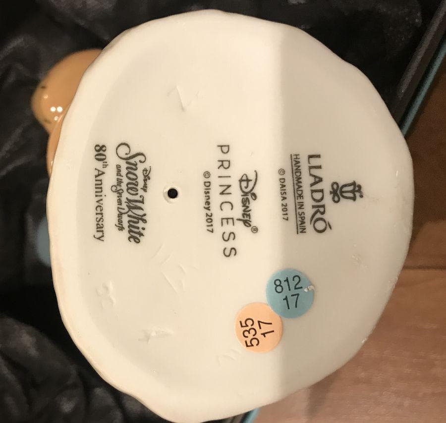 リヤドロ LLADRO バッシュフル 80周年記念作品 白雪姫と7人の小人 美品