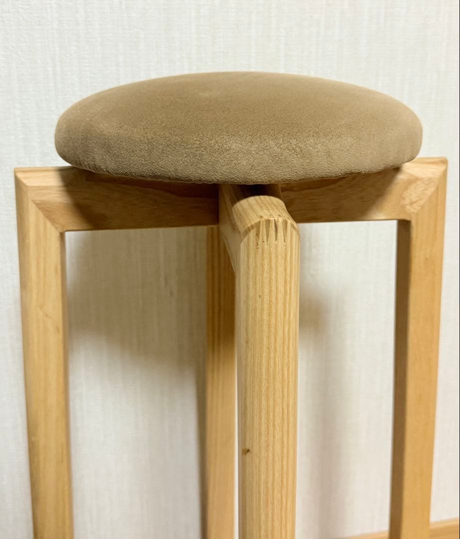 匠工芸 アッシュコンセプト スツール マッシュルームスツール M ブラウン