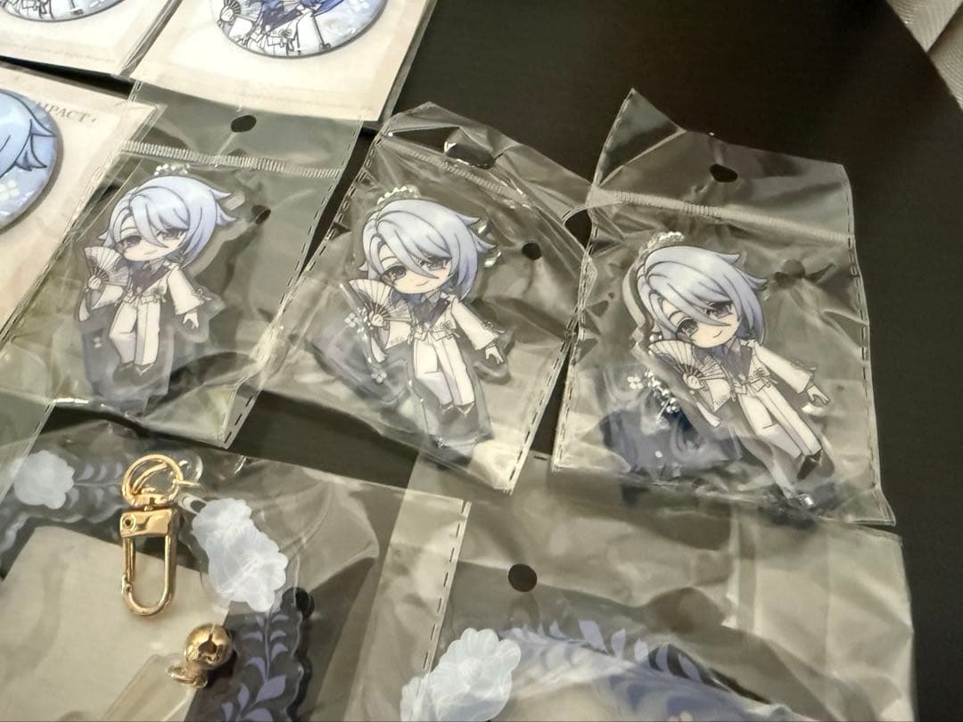 原神 神里綾人 公式特典 イメージキャラクターグッズ 9点セット
