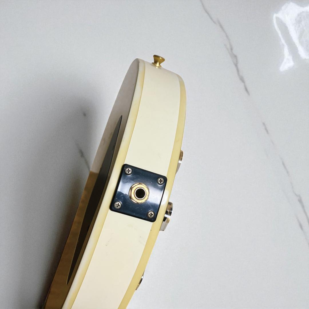 希少品 動作品 Juno レスポール エレキギター ホワイト