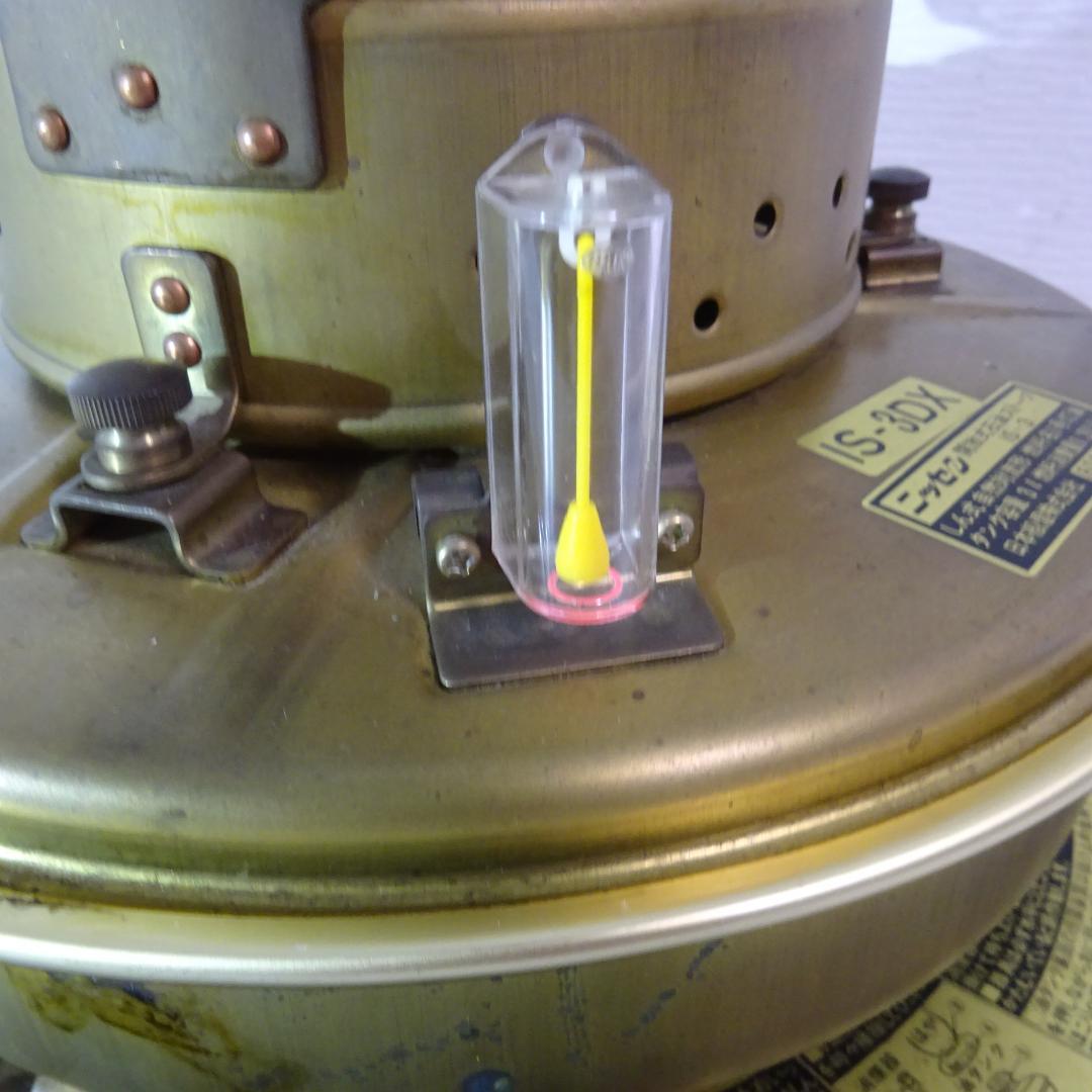 1119X ニッセン 石油ストーブ ゴールドフレーム IS-3DX