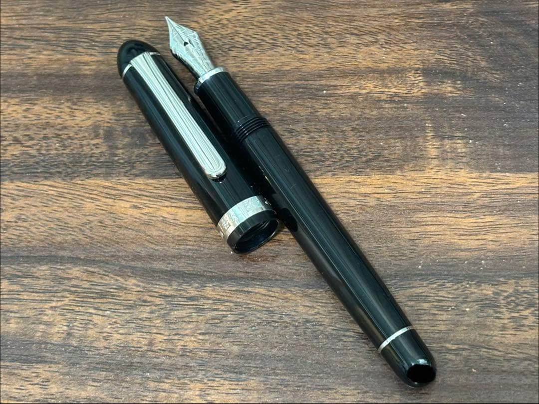 極美品　プラチナ　3776 バランス 18K 字幅M 整備済み