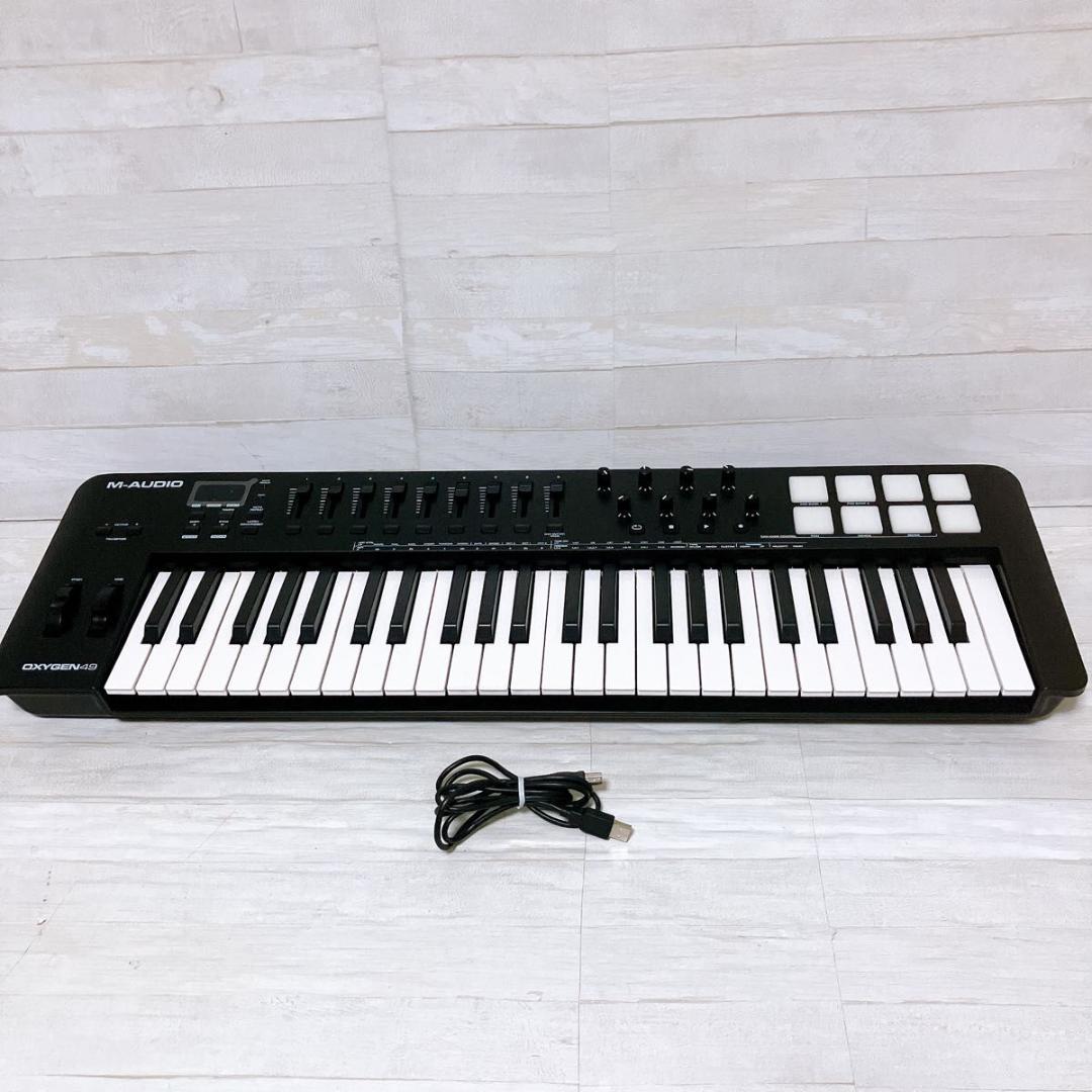 M-AUDIO Oxygen 49 MKV MIDIキーボード 49鍵盤 美品