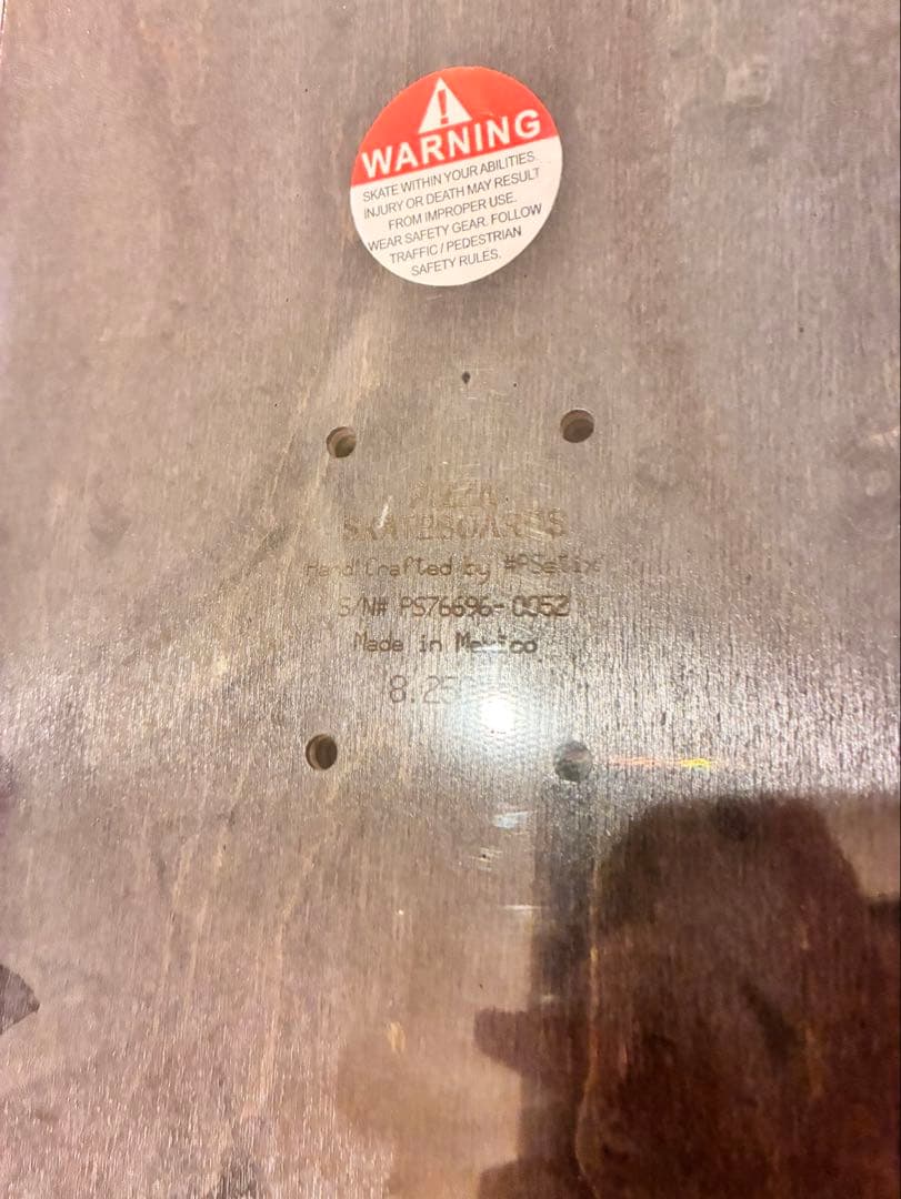 Pizza Skateboards Pizzazz デッキ