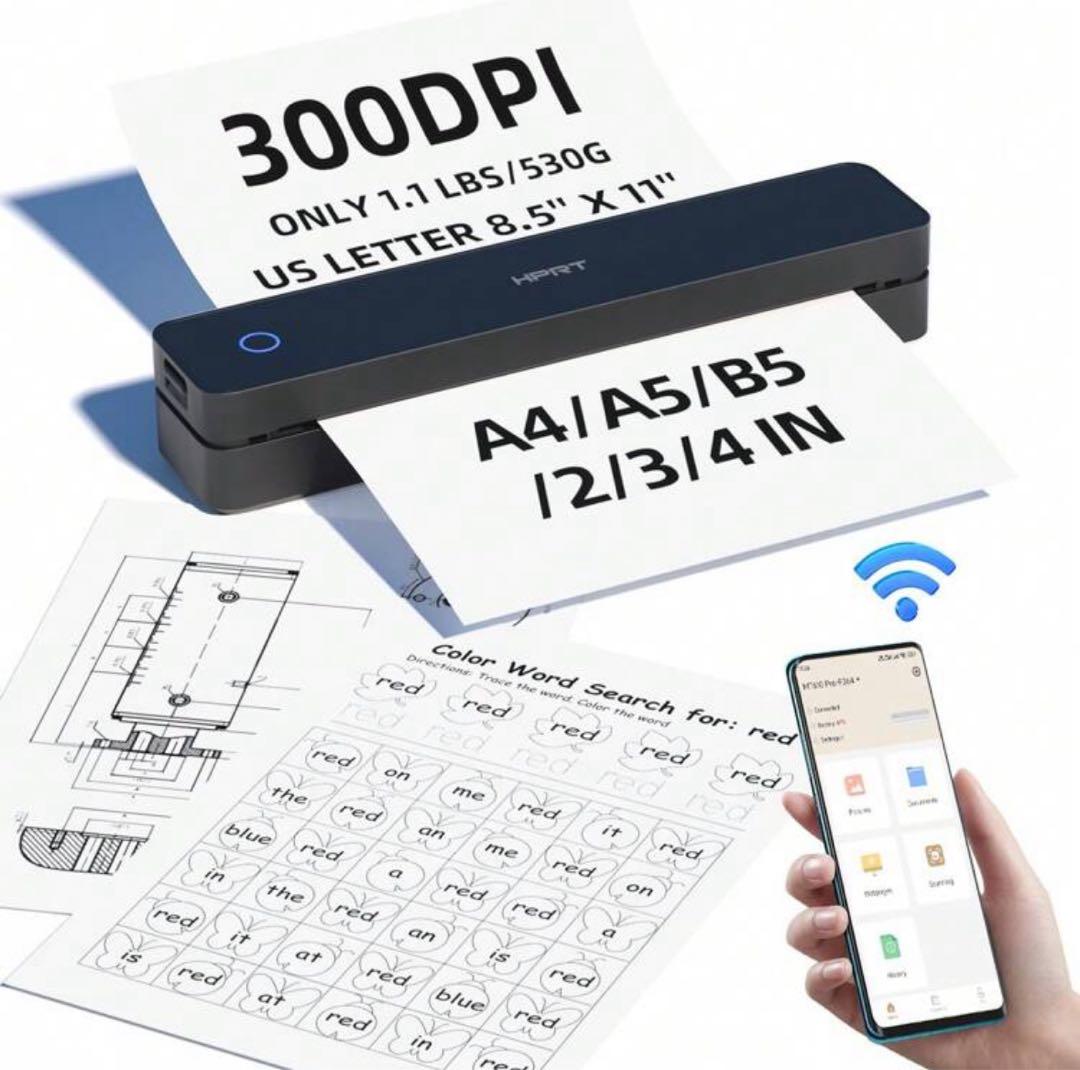 【新品未使用】HPRT モバイルプリンター MT610 ブラック