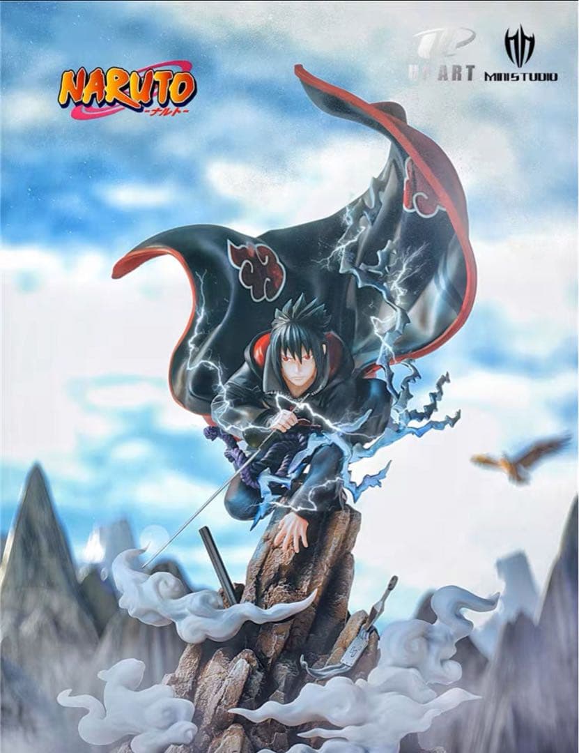 NARUTO ナルト うちはサスケ ガレージキット ガレキ スタチュー②③