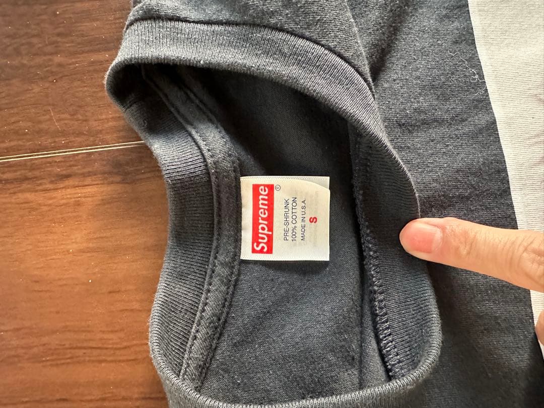 Supreme グレー Tシャツ Sサイズ