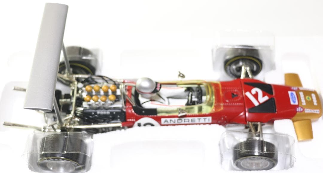 Quartzo１/１８ ロータス４９Ｂ　１９６８マリオ・アンドレッティ　中古品