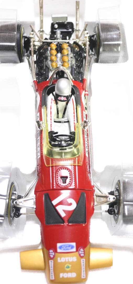 Quartzo１/１８ ロータス４９Ｂ　１９６８マリオ・アンドレッティ　中古品