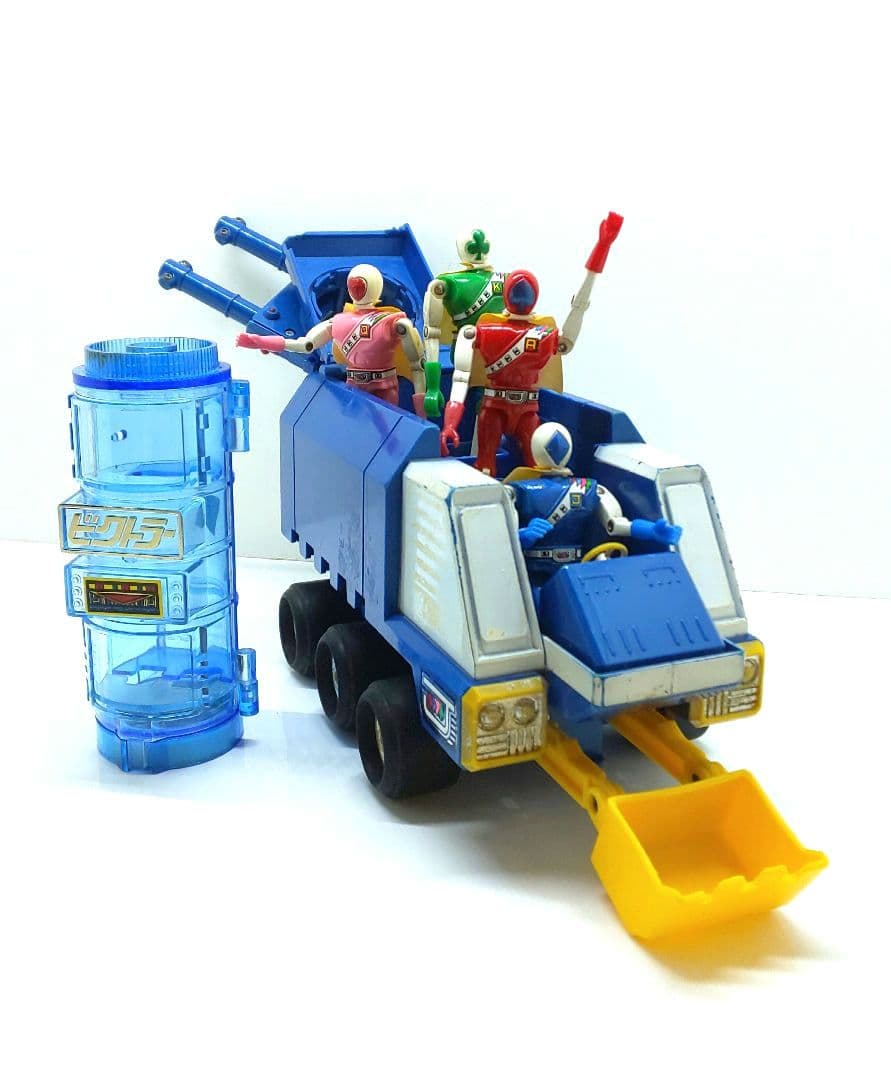 ❣️ポピー◎ビクトラー♠ジャッカー電撃隊✨昭和/特撮/当時物/ミクロマン