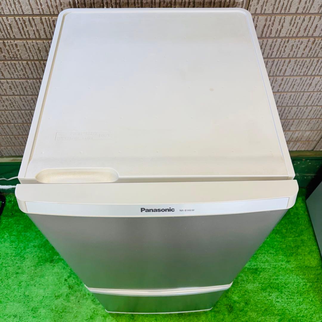 Panasonic 138L 冷蔵庫 単身向け 耐熱天板【地域限定配送無料】