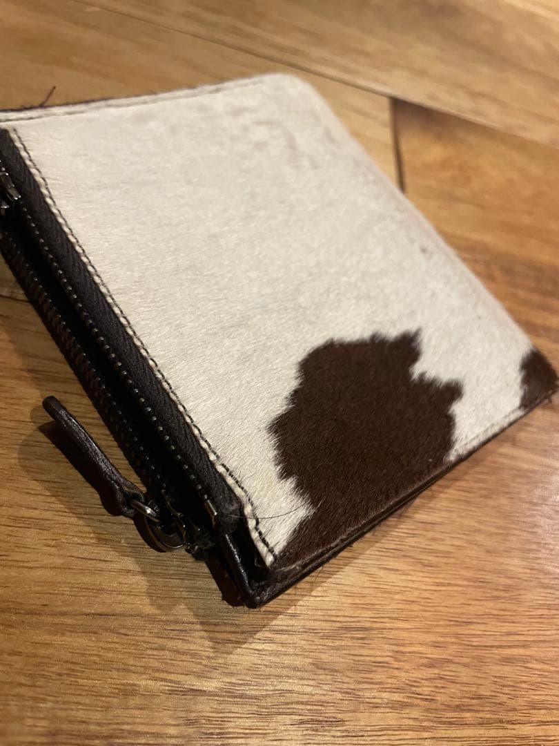 miu miu ハラコ　二つ折り財布