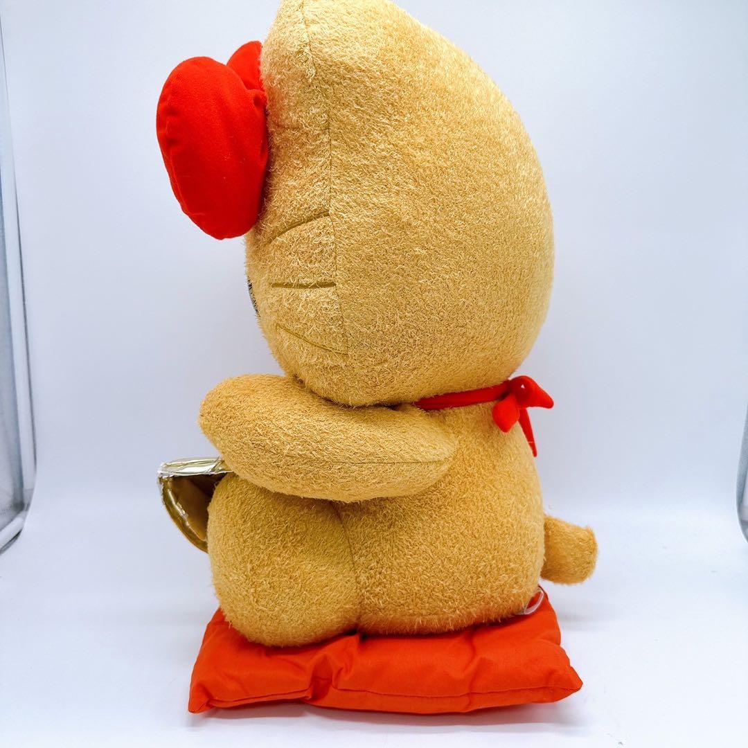 レア ハローキティ　キティ　レトロ　ぬいぐるみ　はろうきてぃ　千万両 招き猫