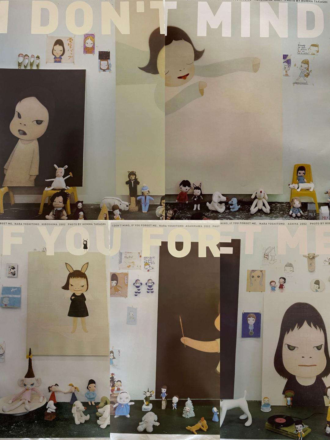 超美品 奈良美智 NaraYoshitomo 会場限定 ポスター 5枚セット