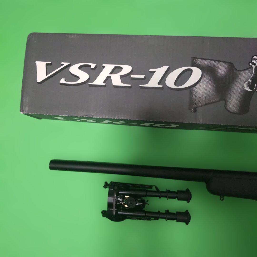 東京マルイ　VSR-10 ブラック　スコープ、バイポッド付属