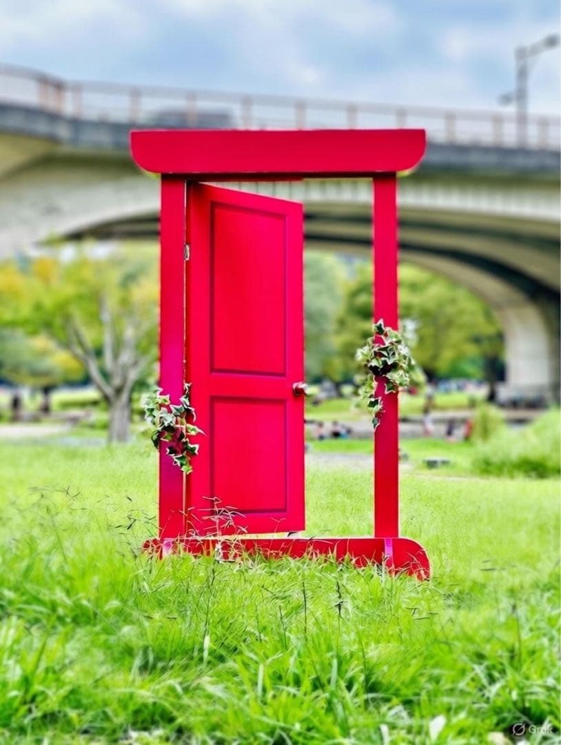イベントで目玉になるどこでもドア風のオブジェ（関東近県は送料込み）