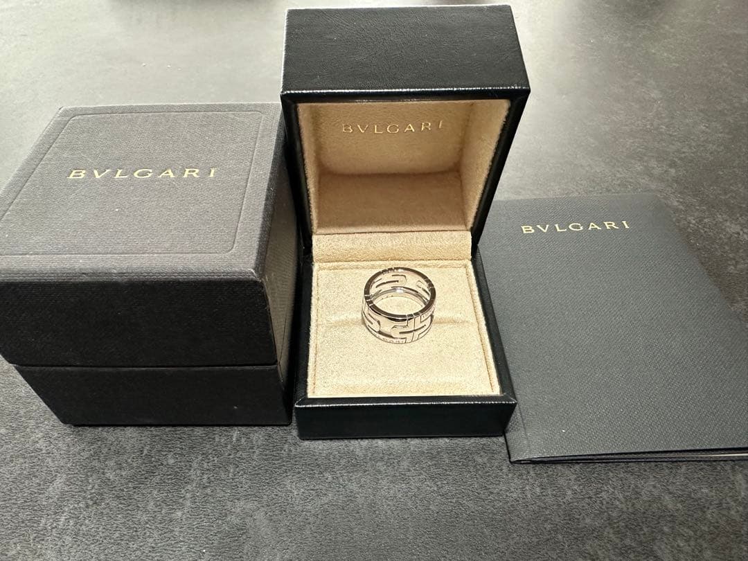 BVLGARI シルバー ロゴリング