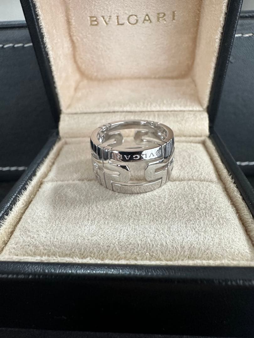 BVLGARI シルバー ロゴリング
