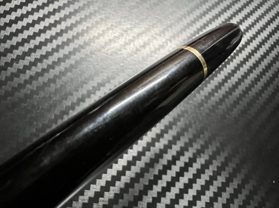 未使用に近い モンブラン 144 ブラック 全金 M 中字 万年筆
