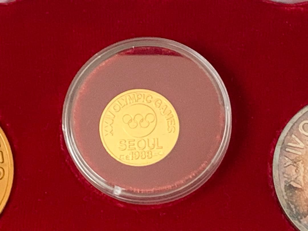 ソウルオリンピック公式参加記念メダル 1988 金銀銅
