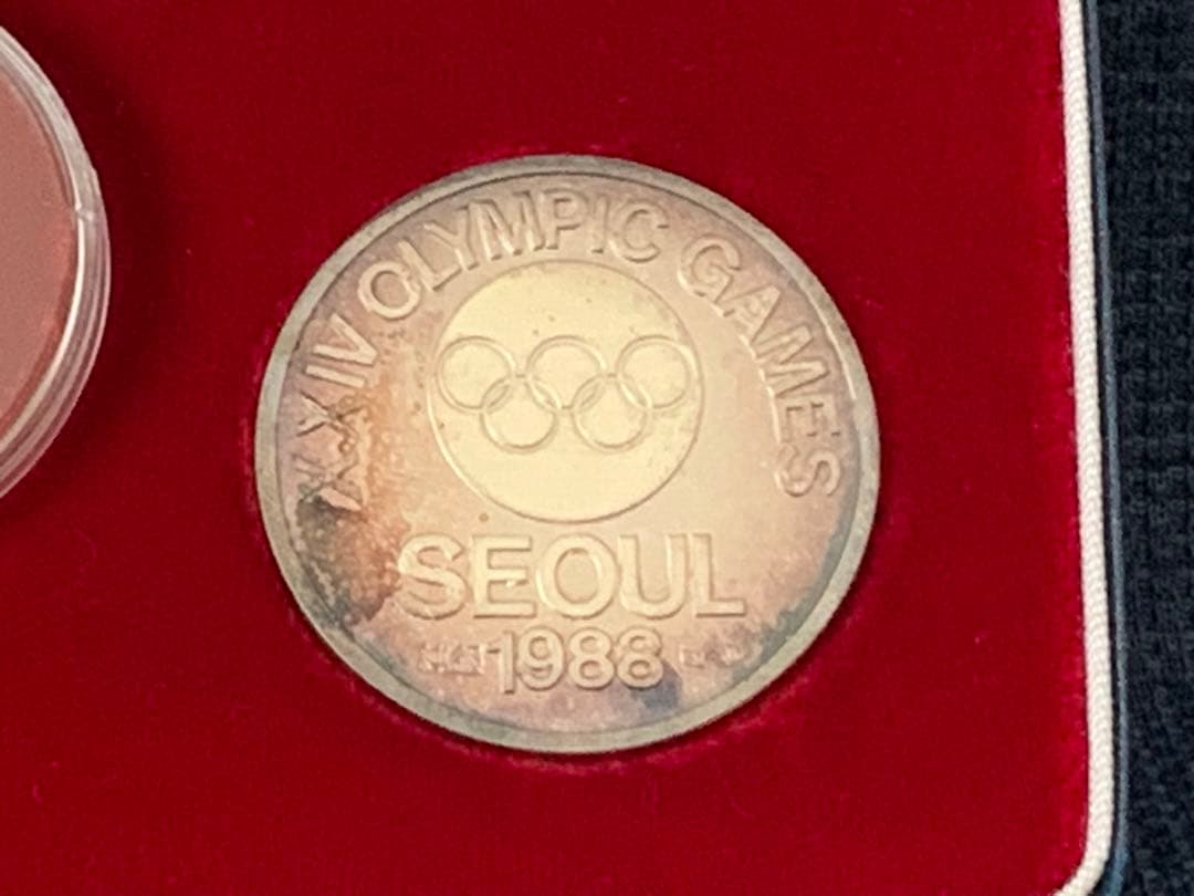 ソウルオリンピック公式参加記念メダル 1988 金銀銅