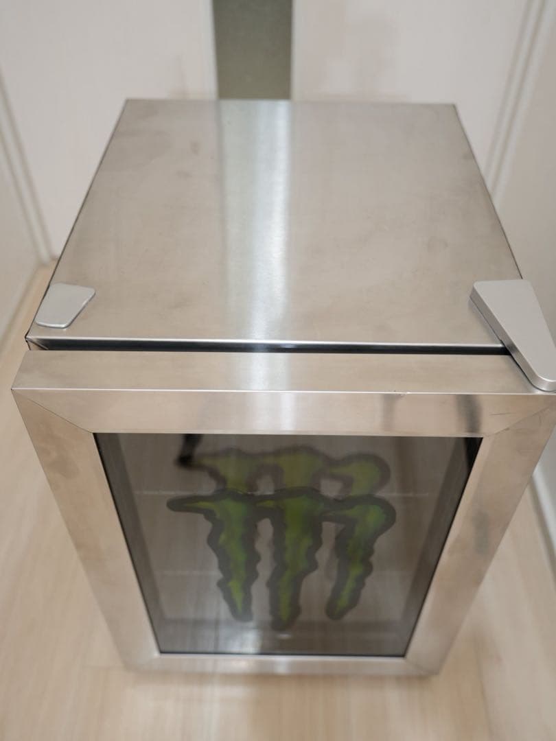 値下げMonster Energy カスタム冷蔵庫 ガラス扉