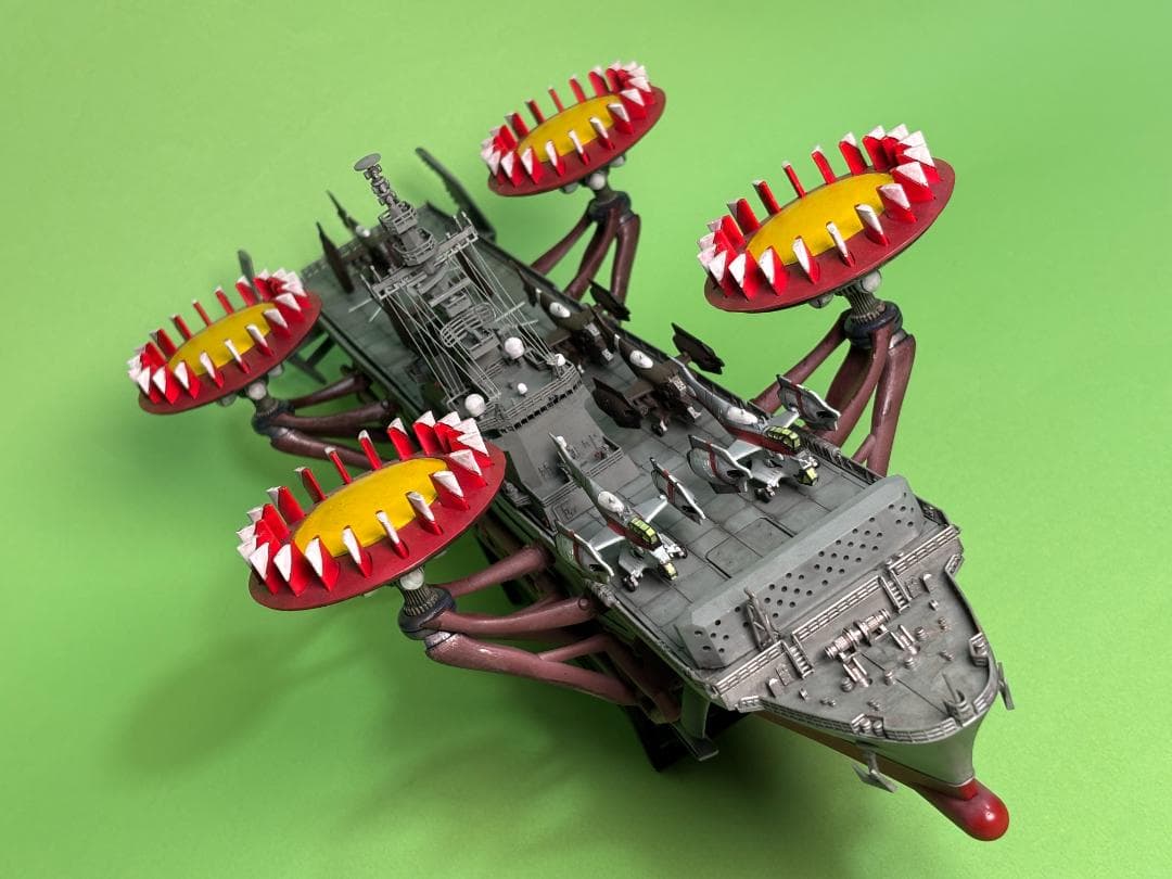 エヴァンゲリオン〝クレーディト空中母艦〟（1/350）