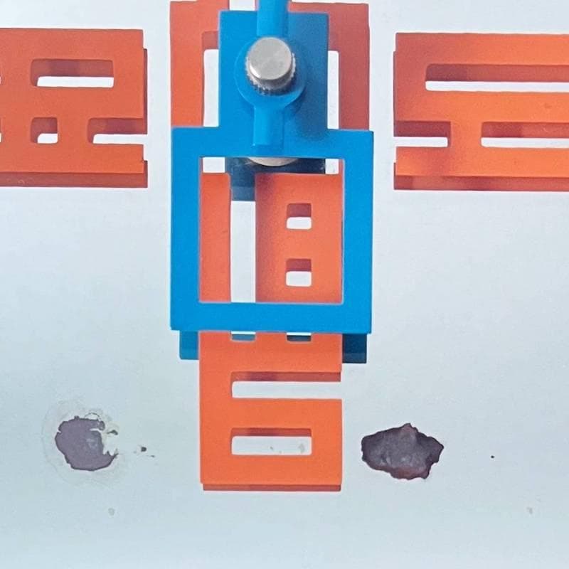 馬場雄二デザイン SEIKO ミラークロック タイポグラフィ