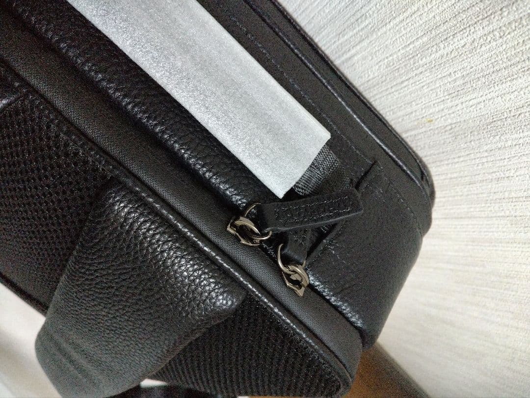 新品 LS LASIEM ビジネスリュック メンズ 本革 撥水 大容量