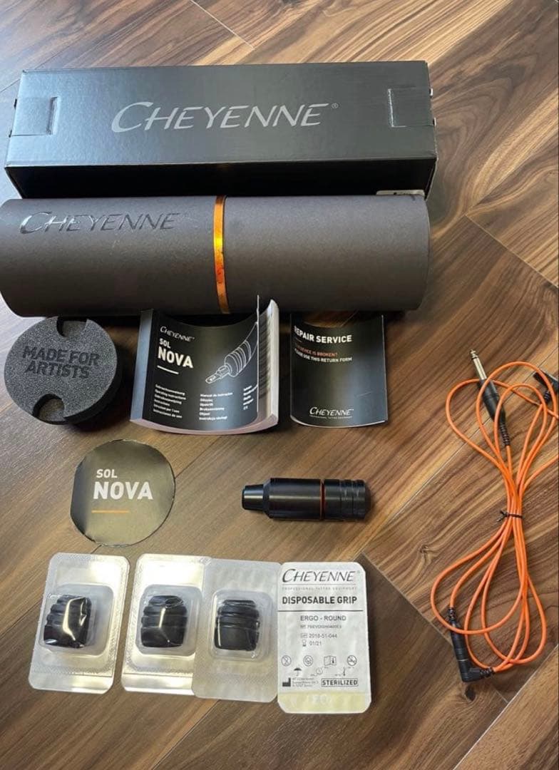 即日配送　美品　タトゥーマシン Cheyenne SOL NOVA