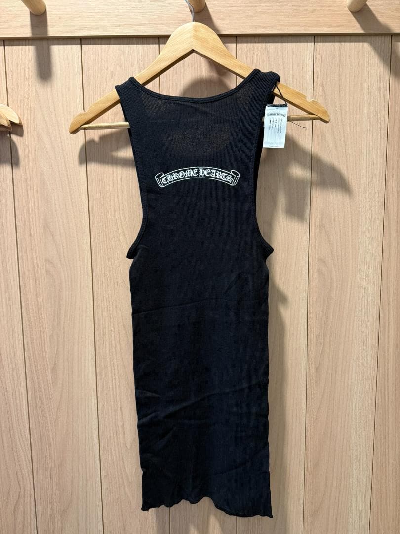 【新品未使用】クロムハーツ ネックロゴ タンクトップ サイズM